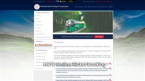 hrtc smart card rules|hrtc bus booking portal.